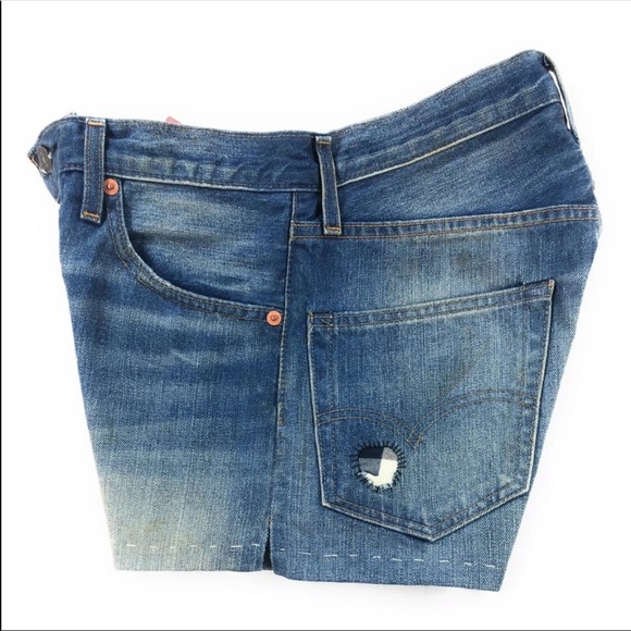 NWT Levis LVC 1967 505 Selvedge Big E Denim Shorts - Picture 5 of 6